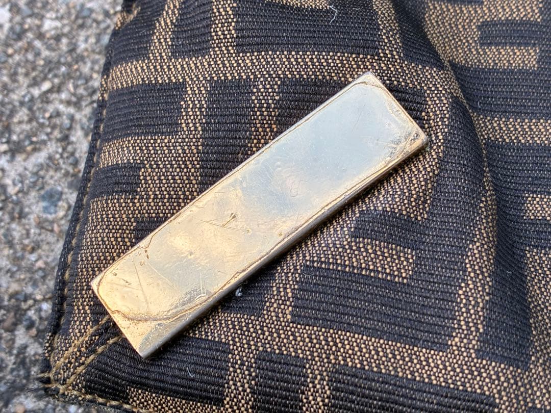 M*a様 ズッカ　トートバッグ　ロゴ　プレート　FENDI フェンディ ヴィンテ