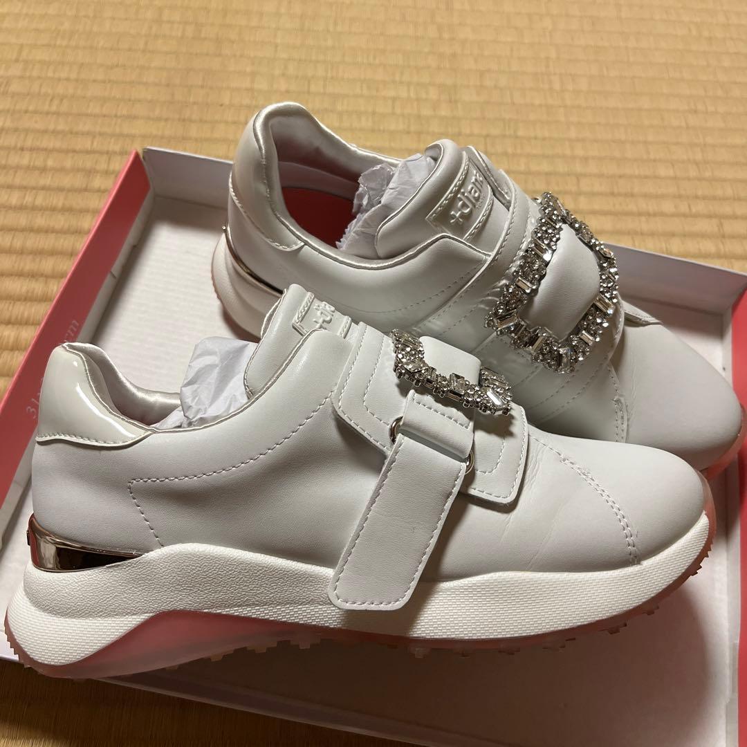 【美品】ダイアナ　ゴルフシューズ　ホワイト