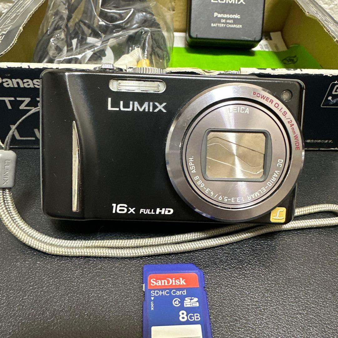 美品 Panasonic LUMIX DMC-TZ20 動作品　付属品有り