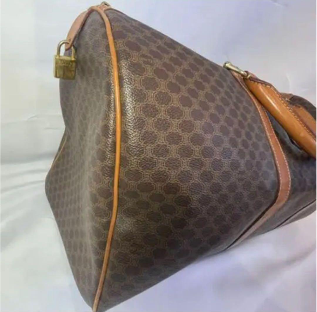 HK01 セリーヌ CELINE ボストン バッグ マカダム 旅行鞄