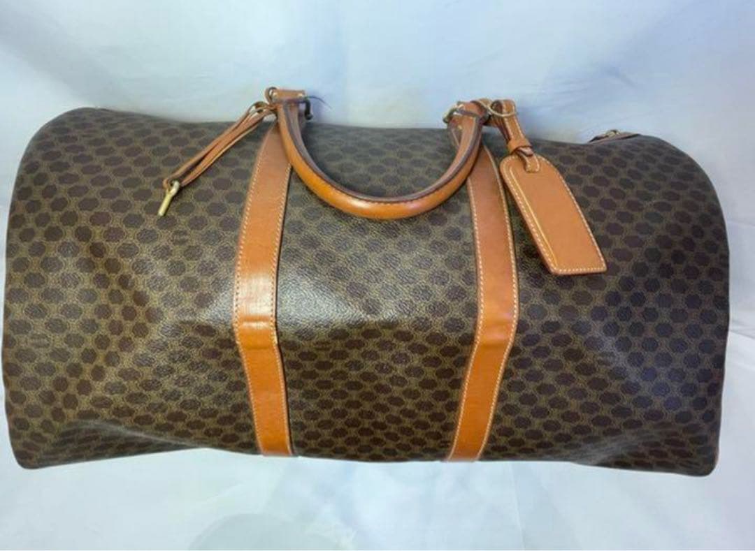 HK01 セリーヌ CELINE ボストン バッグ マカダム 旅行鞄