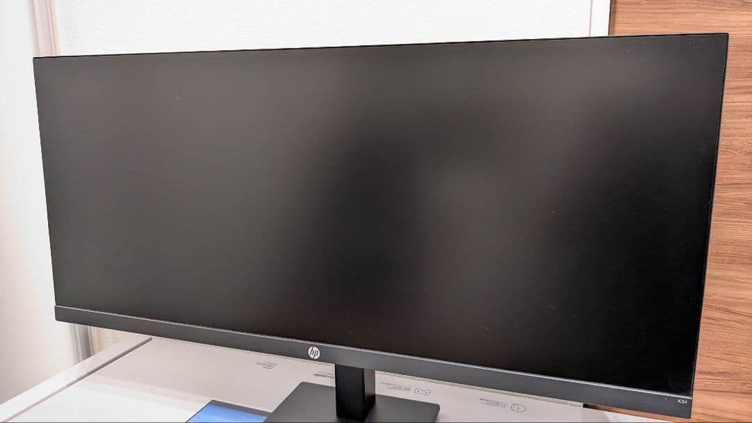 HP X34 WQHD 34型ウルトラワイドIPS ゲーミングモニター