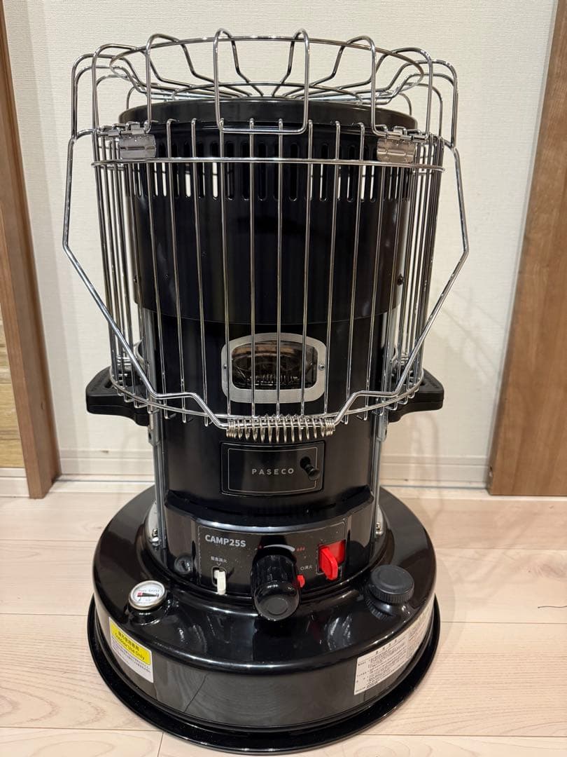 【美品】PASECO CAMP-25 対流式灯油ストーブ　CAMP25