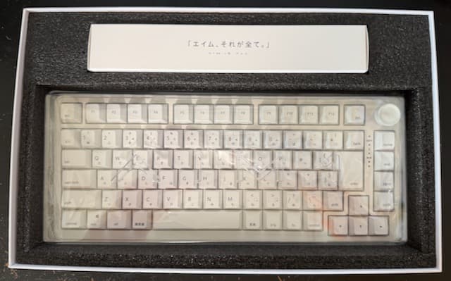 AIM1 瞬 ゲーミングキーボード 日本語配列