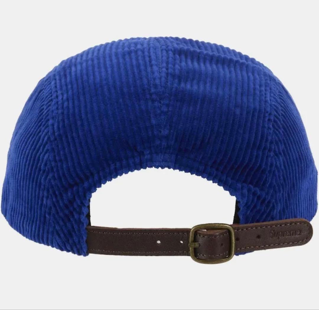 Supreme Corduroy Camp Cap コーデュロイキャップ 青