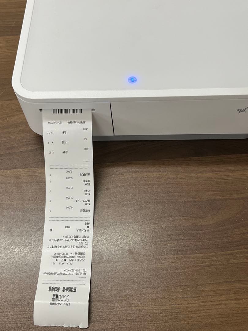 即日発送！ドロア付きレシートプリンタ ｍPOP スクエア エアレジ対応