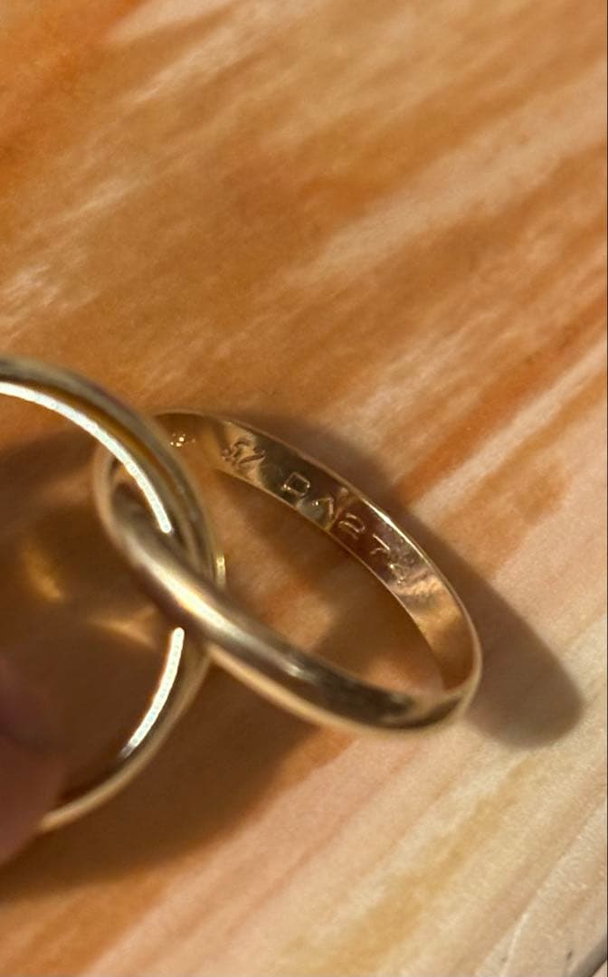 く*ら様 cartier カルティエ トリニティリング k18 52(12号)ヴ