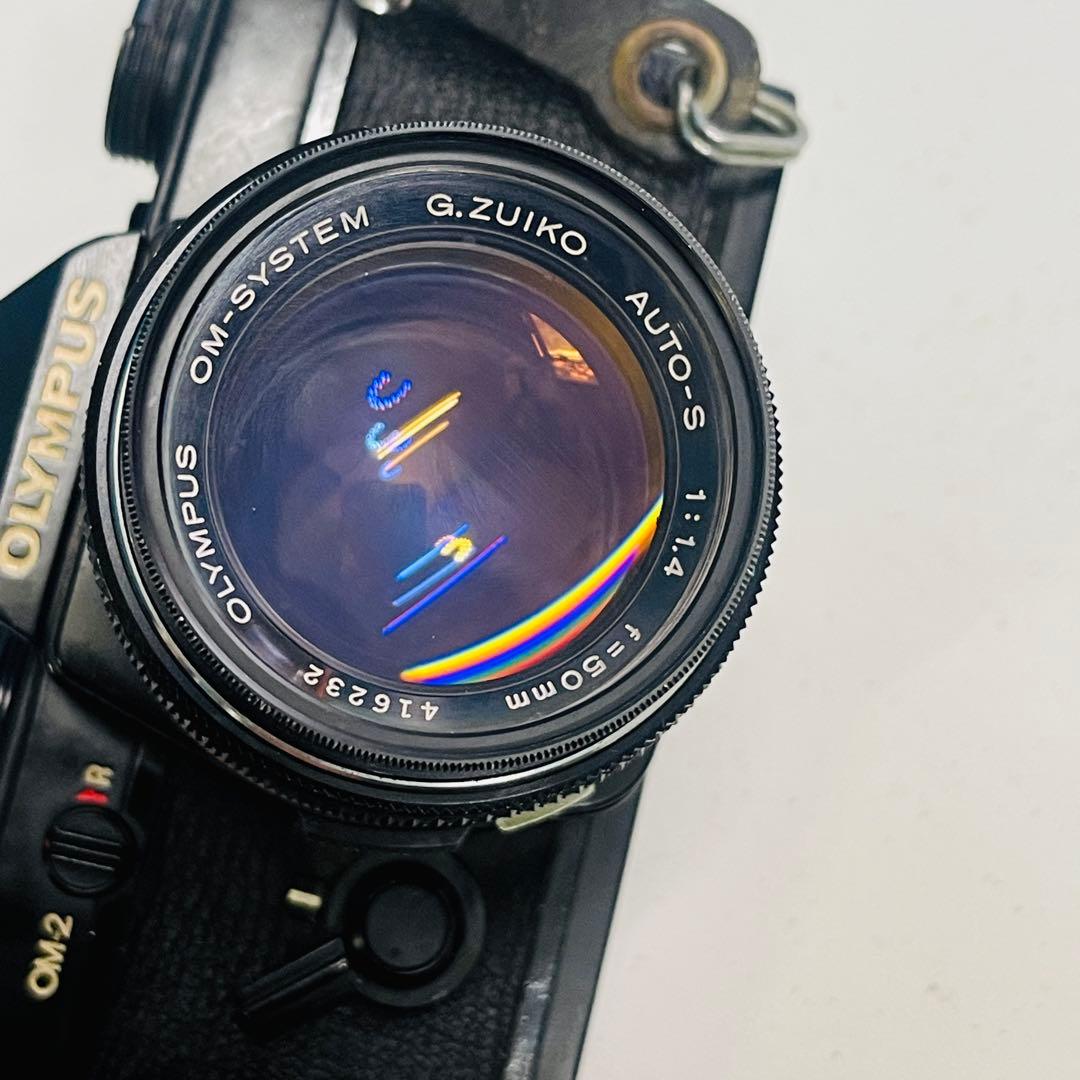 OlympusOM-2 Black +G.ZUIKO 50mm F/1.4動作品