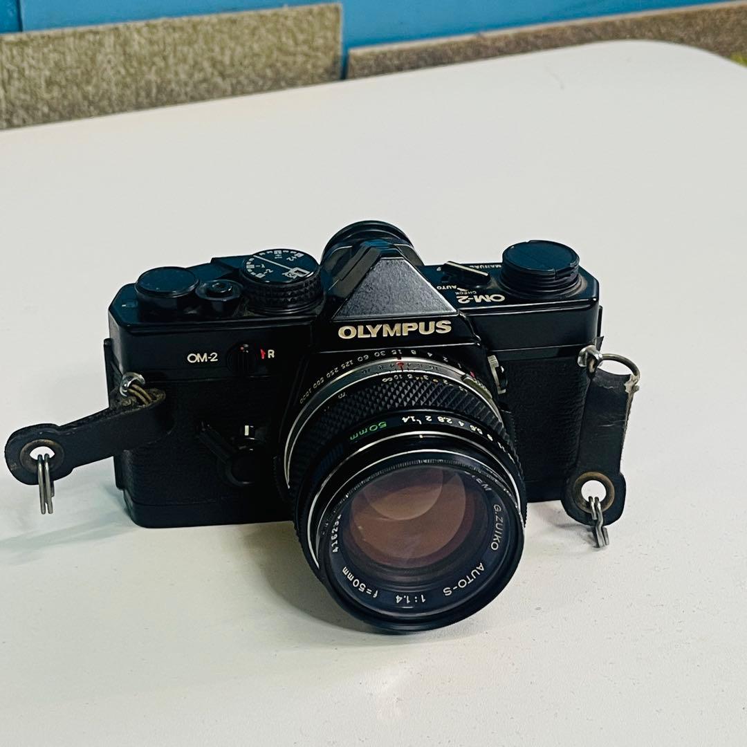 OlympusOM-2 Black +G.ZUIKO 50mm F/1.4動作品