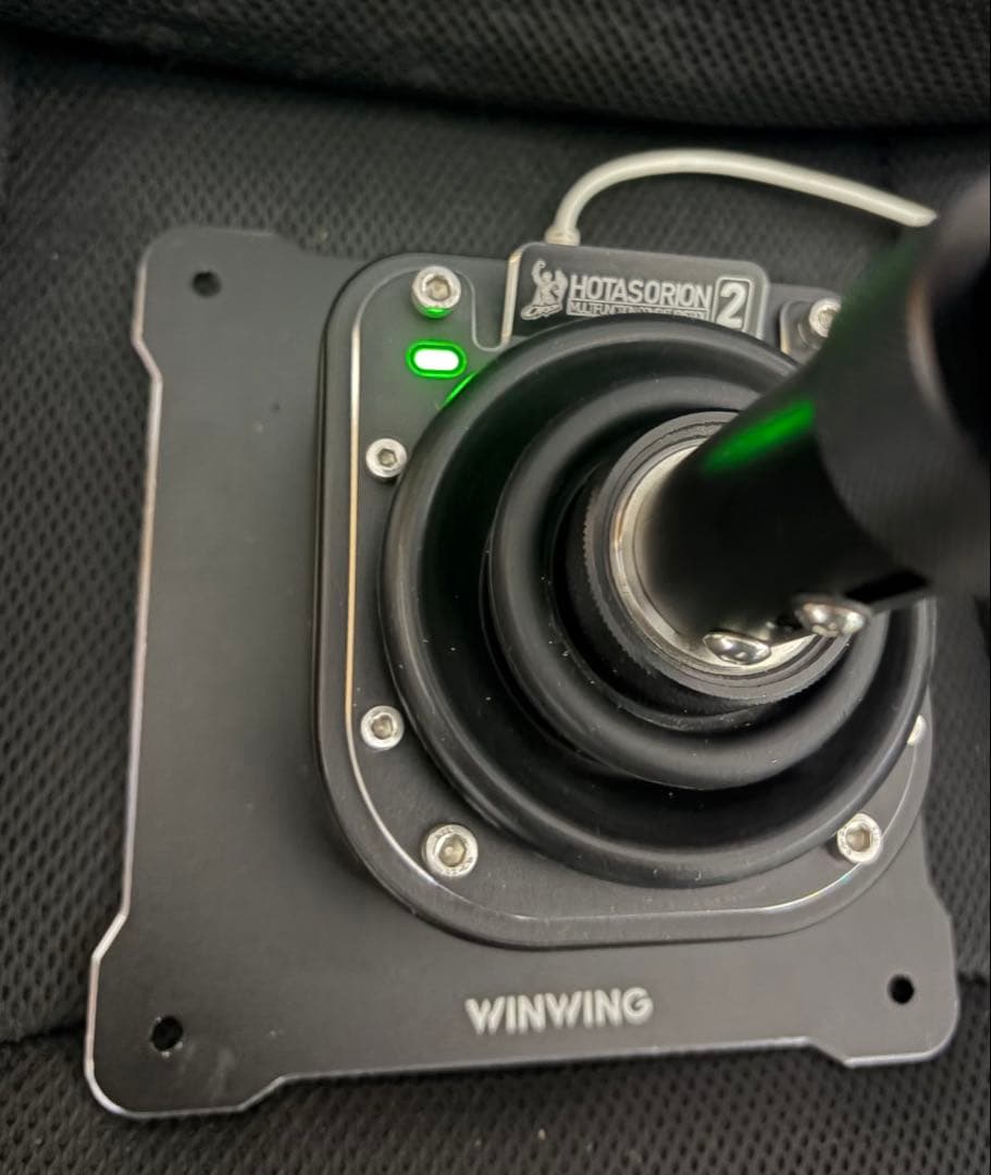 WINWING Orion2 NavyAce ジョイスティック 延長ロッド付き