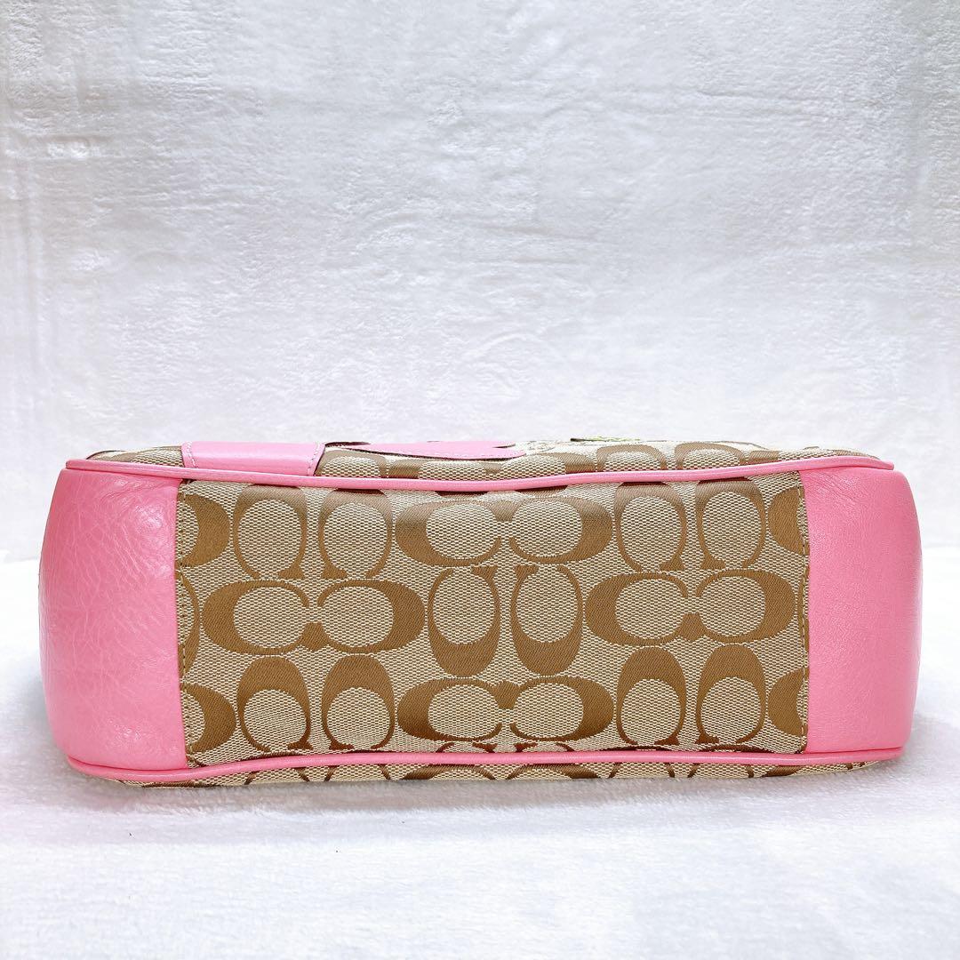 バッグ Coach Flower Patchwork Tote Bag pink y2k