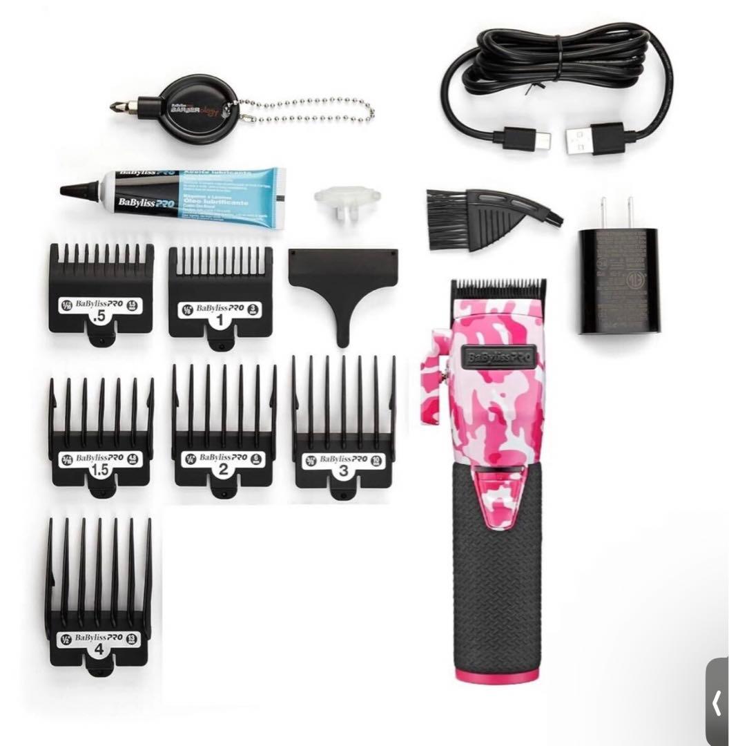 Babyliss Pro Limited FX+ Pink バリカン　レア