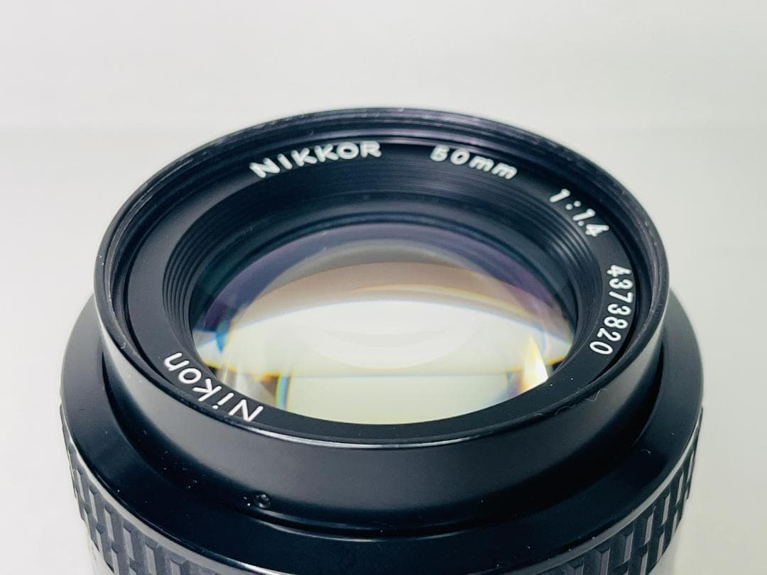 ニコン Nikon Ai 50mm F1.4 単焦点 マニュアル レンズ 美品