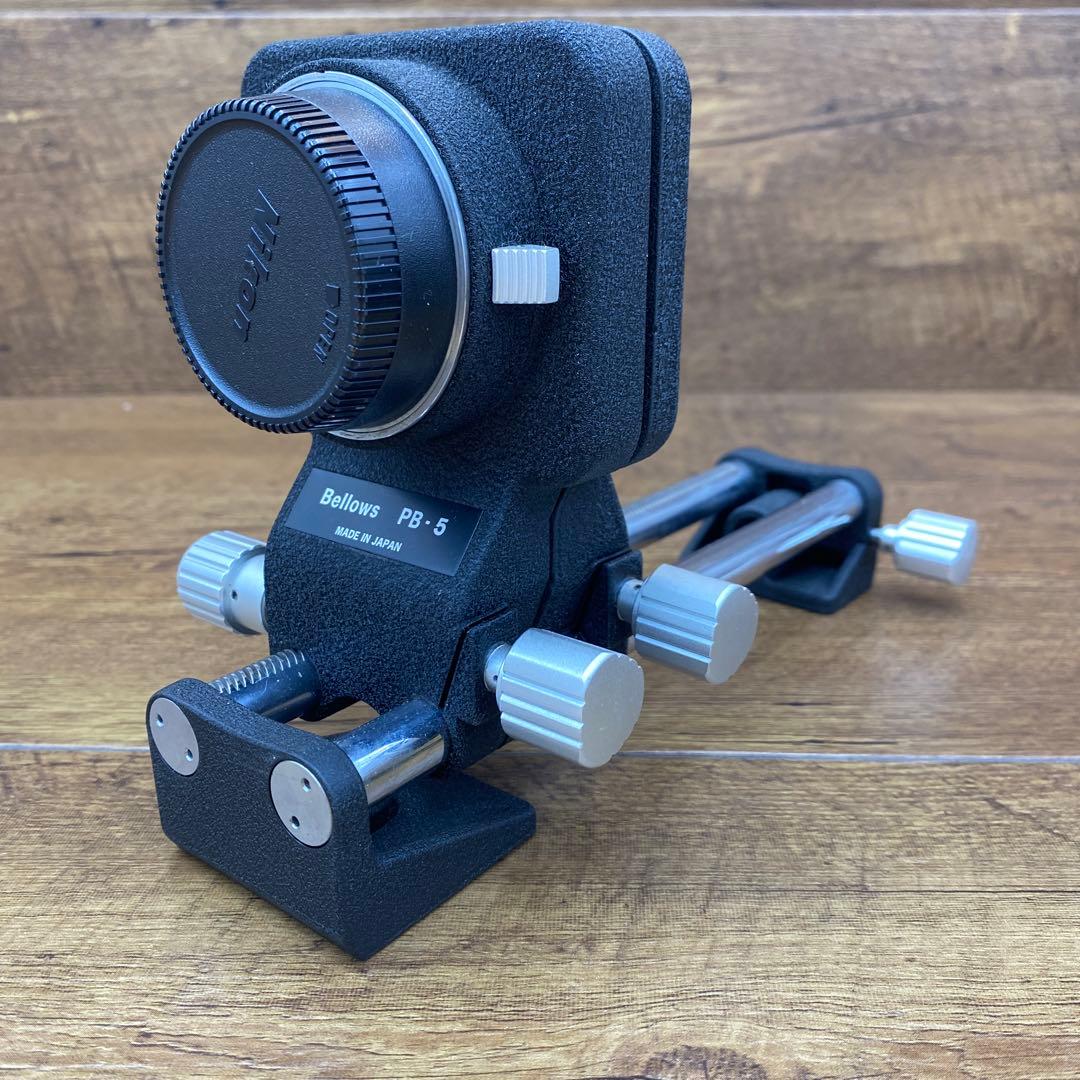 Nikonニコン　ベローズアタッチメント　PB-5スライド複写装置付　 X-17