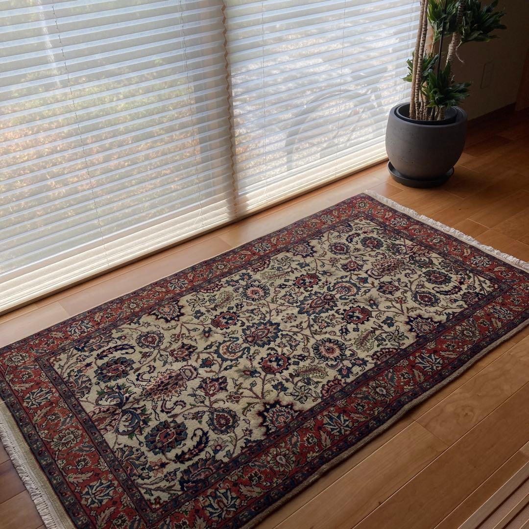 ヴィンテージラグ　トライバルラグ　インド　アグラ