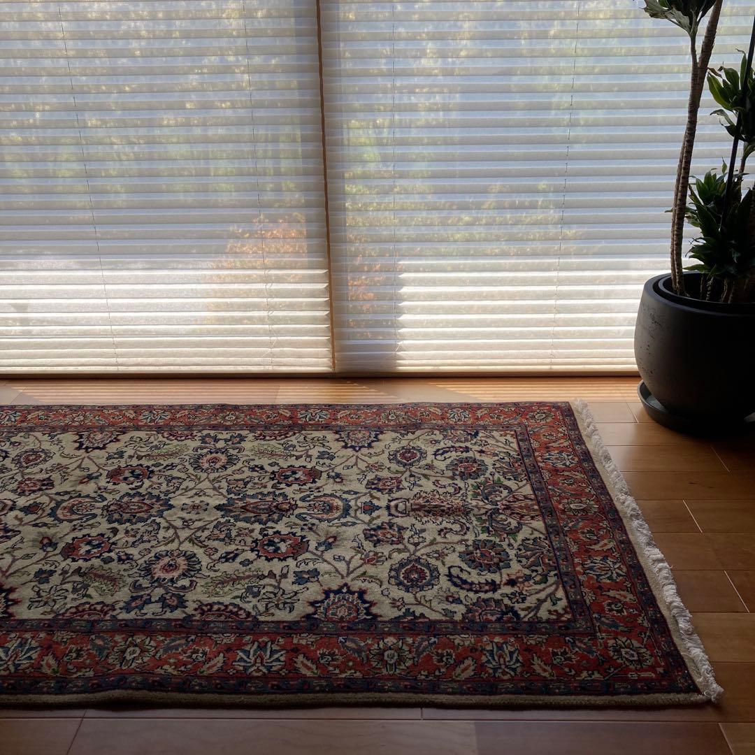 ヴィンテージラグ　トライバルラグ　インド　アグラ