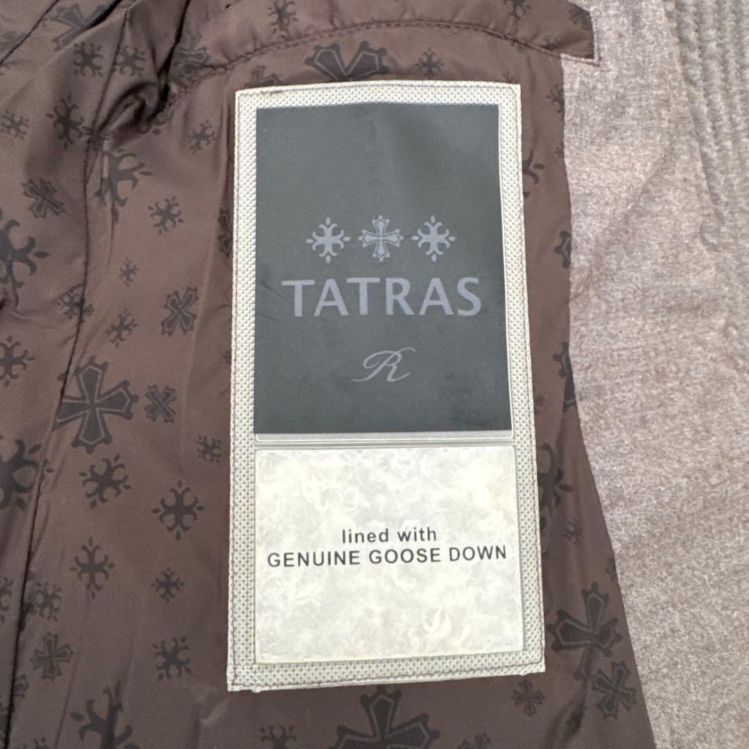 美品TATRAS CIMA ロングダウンジャケット 02 モカ