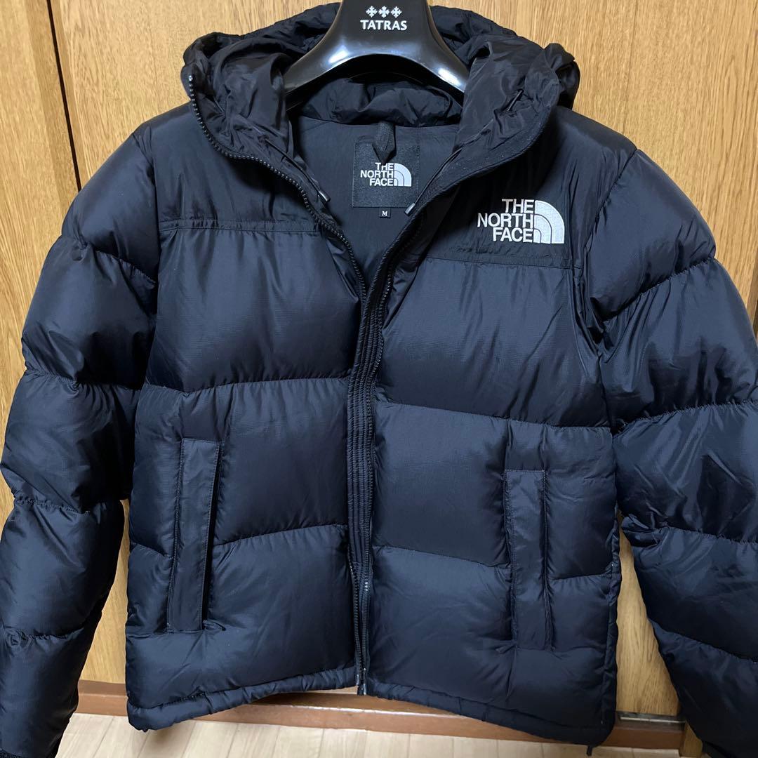 THE NORTH FACE ブラック ヌプシフーディー　ND92331 M