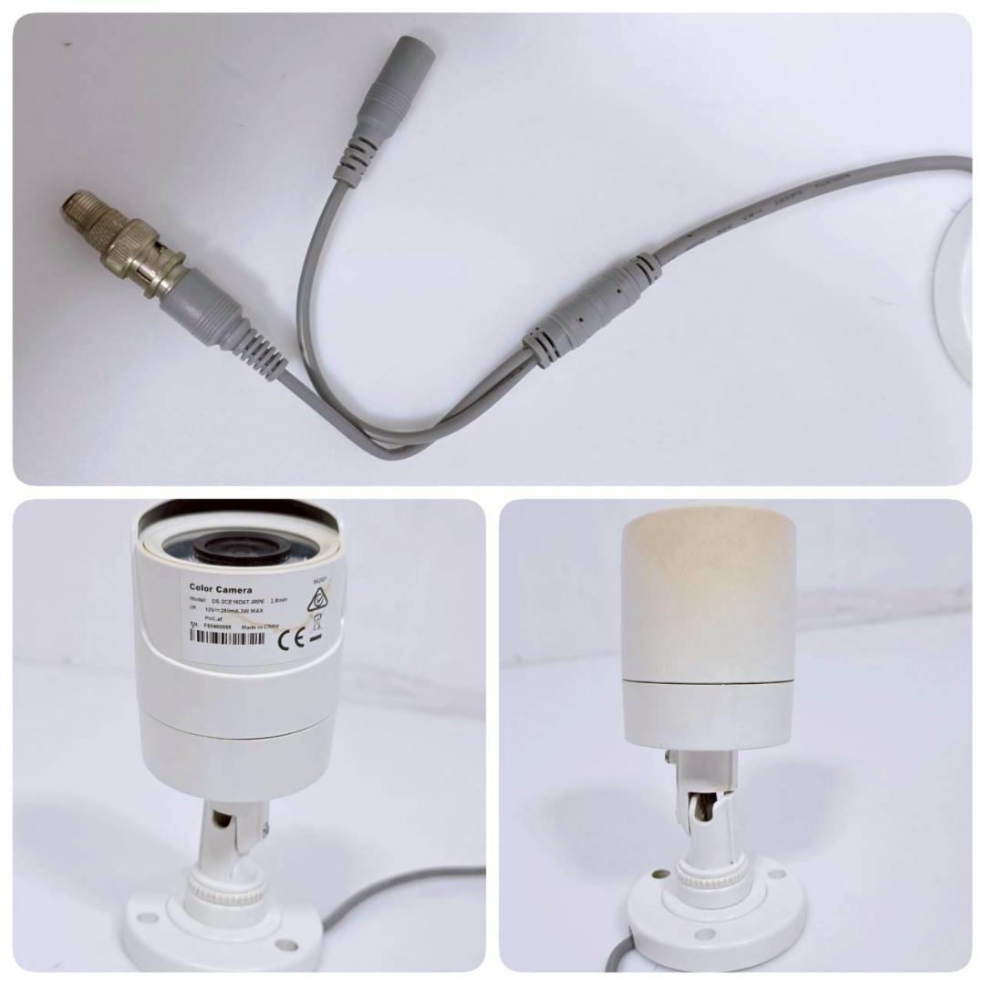 ハイクビジョンレコーダー カメラ3台セット DS-7204HQHI-K1/P