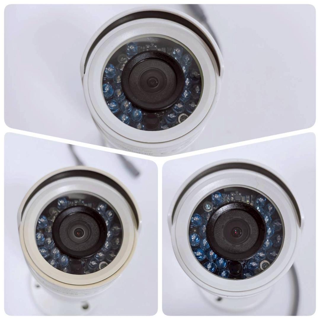 ハイクビジョンレコーダー カメラ3台セット DS-7204HQHI-K1/P