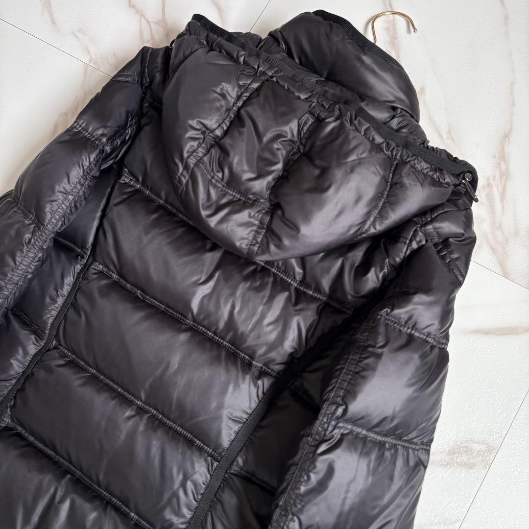 美品◆即完売品 MONCLER モンクレール エルミンヌ ダウンコート S 黒