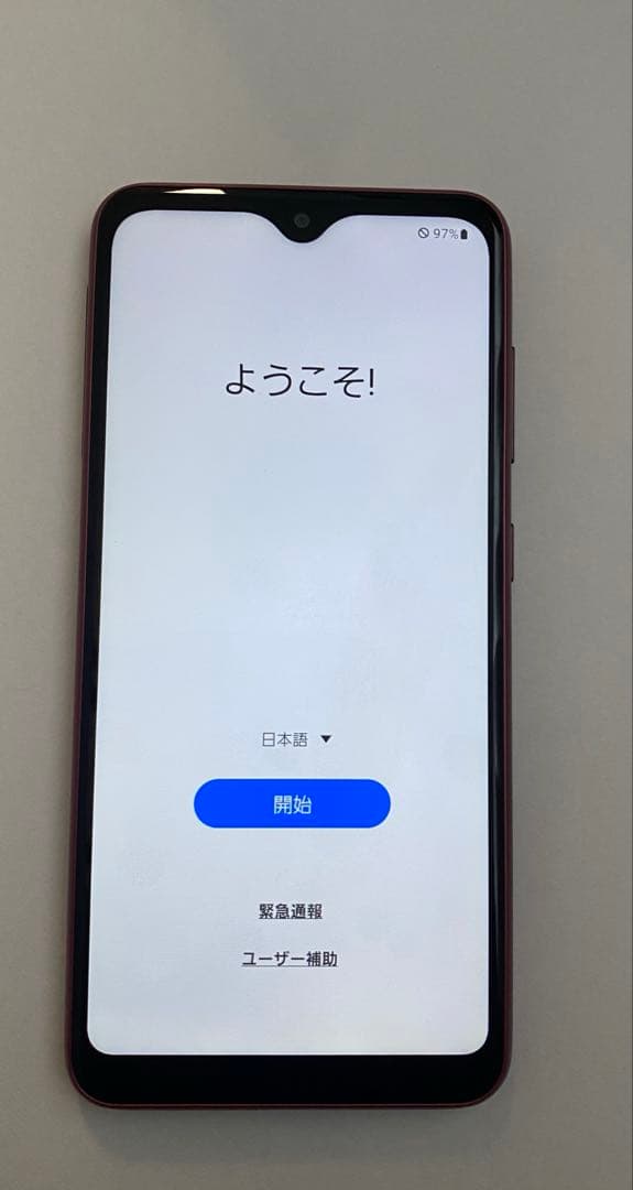 美品　Galaxy SC-56B docomo レッド