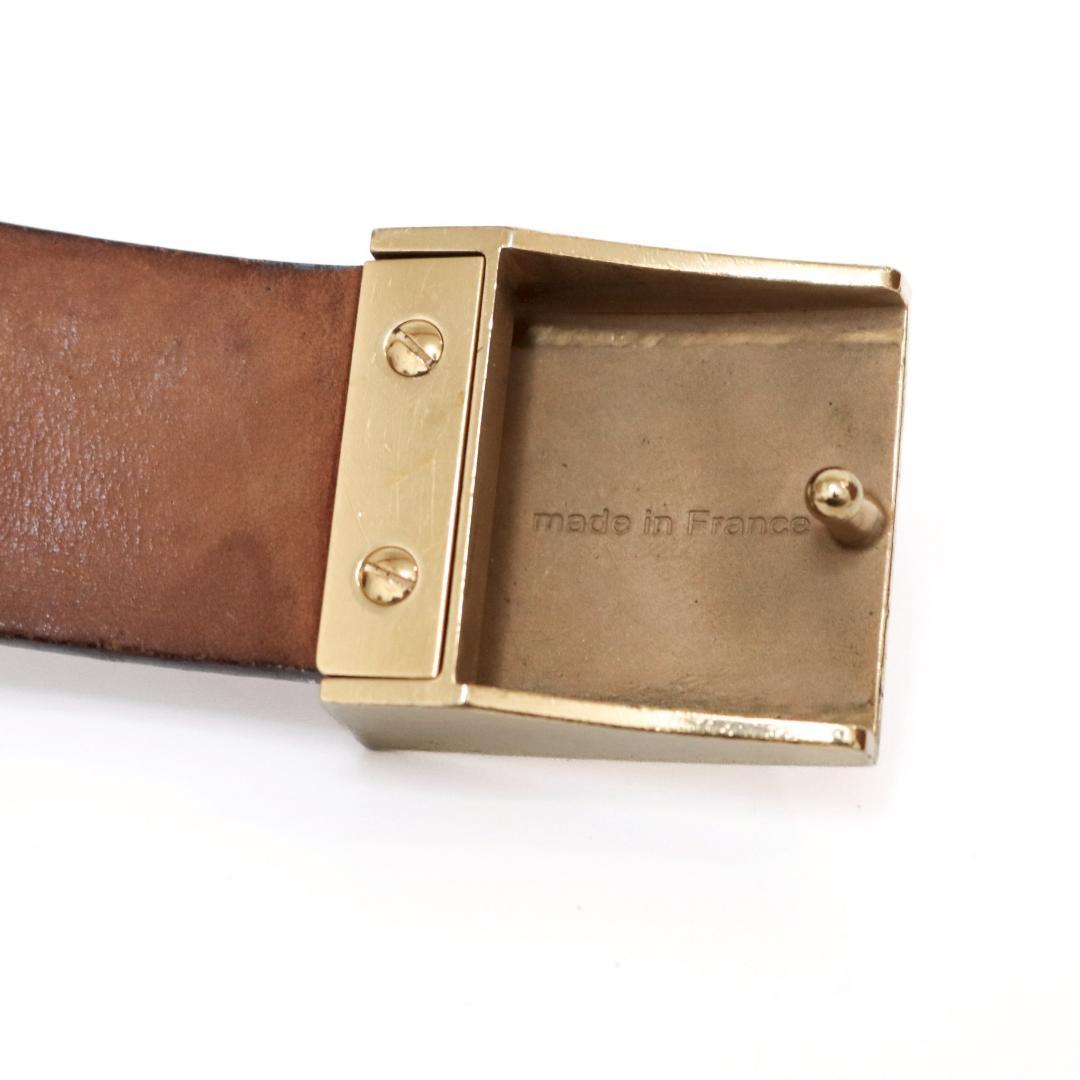 ルイヴィトン モノグラム サンチュールキャレ 95cm±3 箱付 仏製 1057