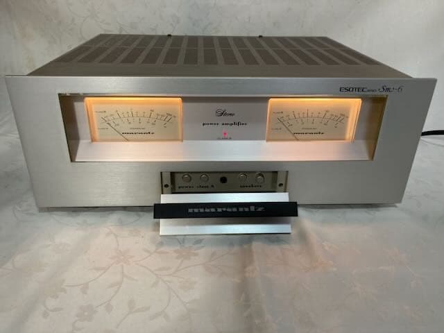 MARANTZ ESOTEC SM-6 パワーアンプ 取説付き