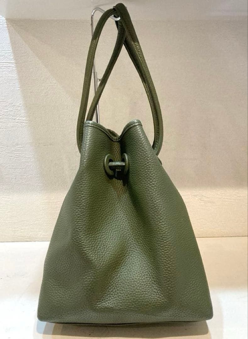 【美品】VASIC BOND ハンドバッグ　ショルダーバッグ　グリーン