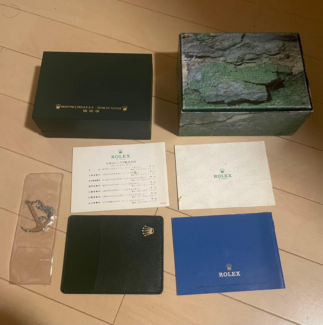 ロレックス　正規　サブマリーナ　小冊子 イカリ　保証書入BOX 空箱 14060