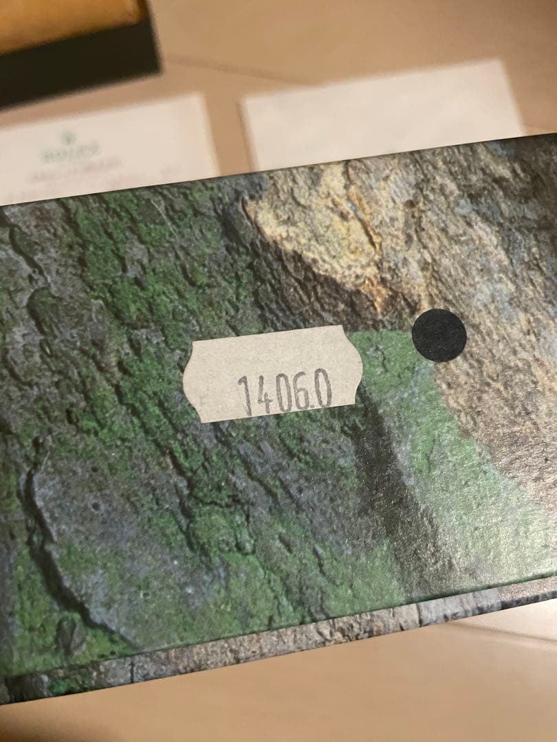 ロレックス　正規　サブマリーナ　小冊子 イカリ　保証書入BOX 空箱 14060