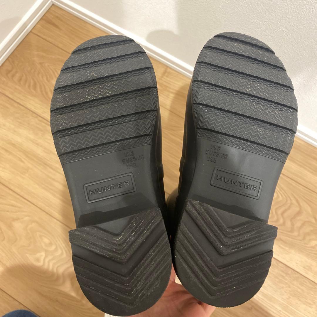 【断捨離中♡】HUNTER ブラック長靴 EU36 サイズ22〜22.5
