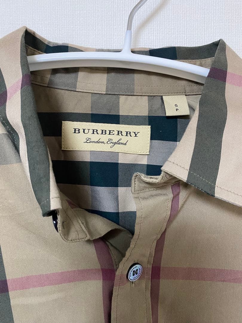 t*い様 【最終値下げ】バーバリー　BURBERRY チェックシャツ