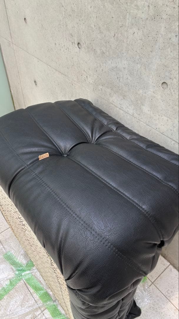 ligne roset togo 1P 本革 レザー ヴィンテージ ソファ