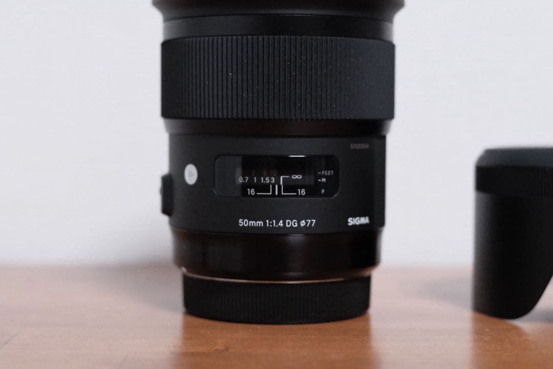 SIGMA 50mm F1.4 DG Artレンズ Canon用