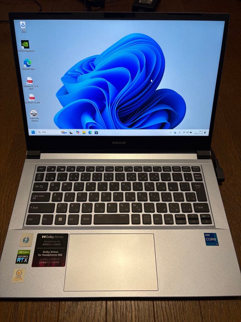 【美品】マウスコンピューター DAIV S4-I7G50CB-A