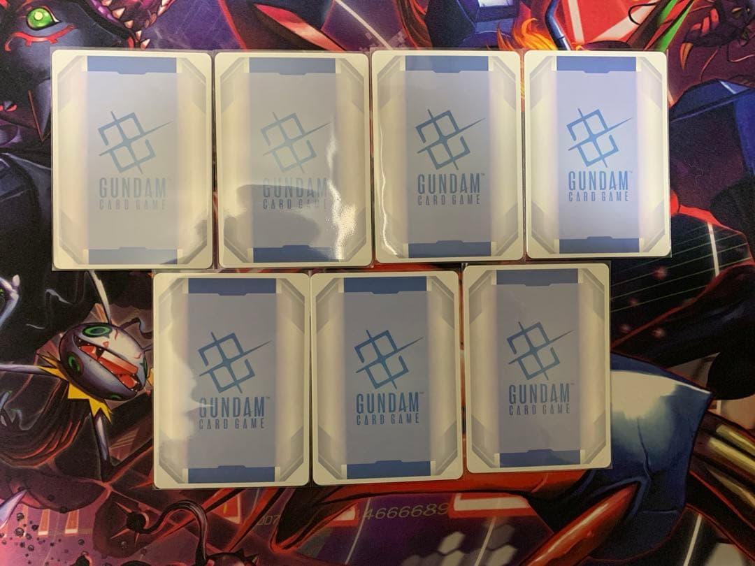 ガンダムカードゲーム　ガンダムバルバトス第1形態　ガンダムグシオンリベイクLR