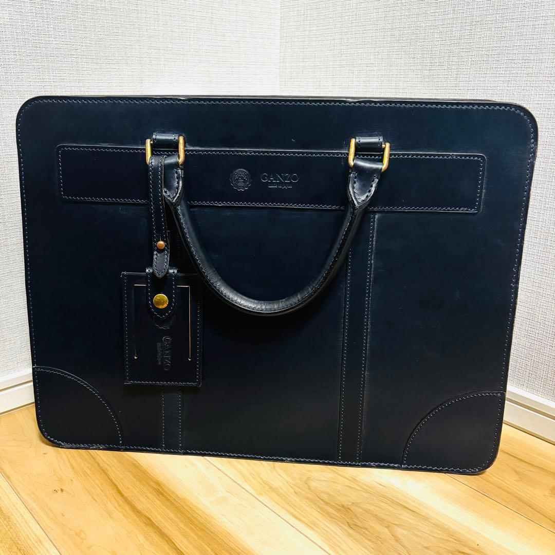 美品 GANZO BRIDLE ブリーフケース ガンゾ 鞄