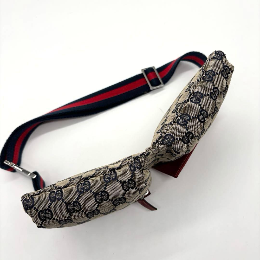 美品 ✨ GUCCI シェリーライン ボディバック ウエストポーチ