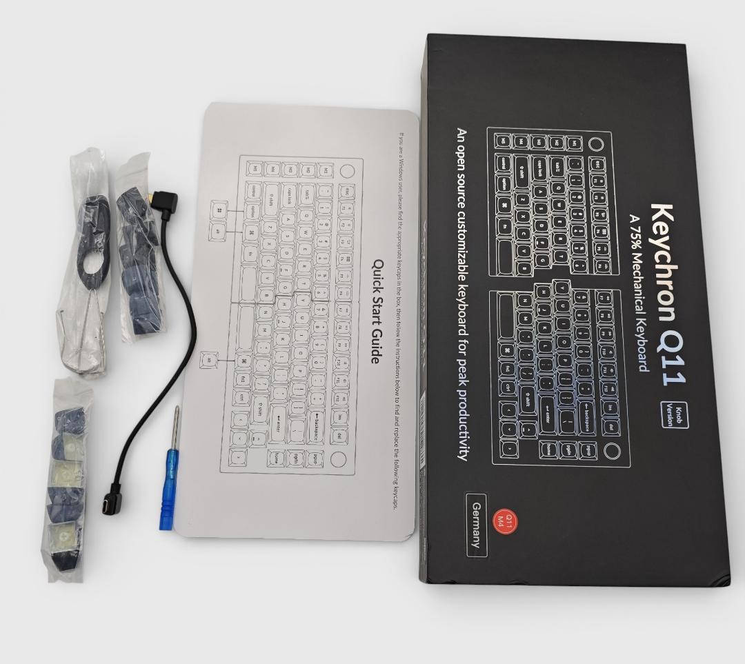 Keychron Q11 75% バナナ軸 DE-ISO配列