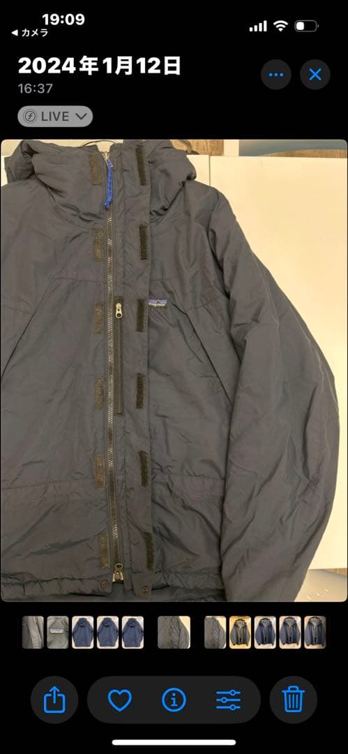 りく◉patagoniaインファーノパーカー