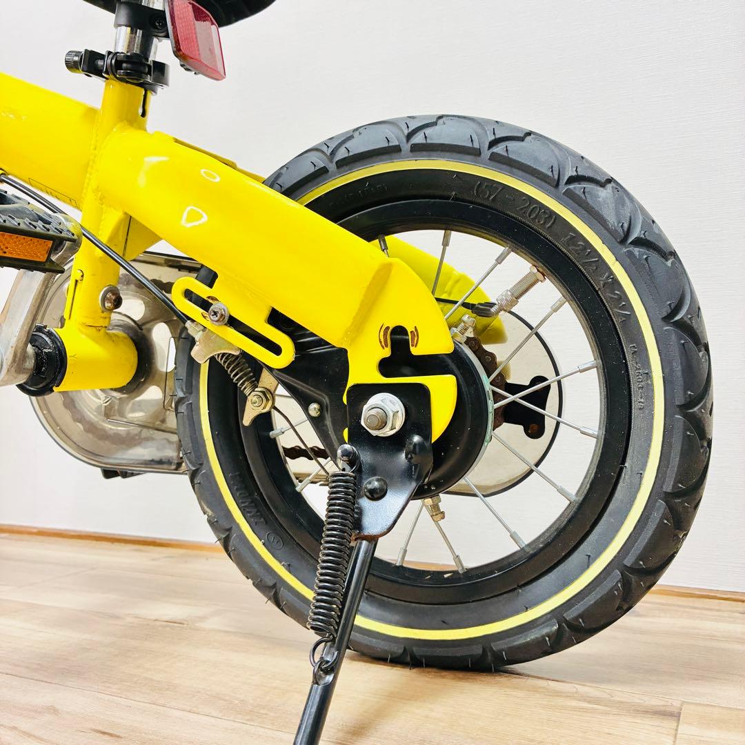 へんしんバイク　12インチ　黄色　イエロー