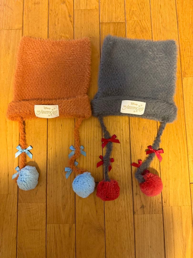 ディズニー　ニットキャップ　　マリー　トゥルーズ　ベルリオーズ　3点セット