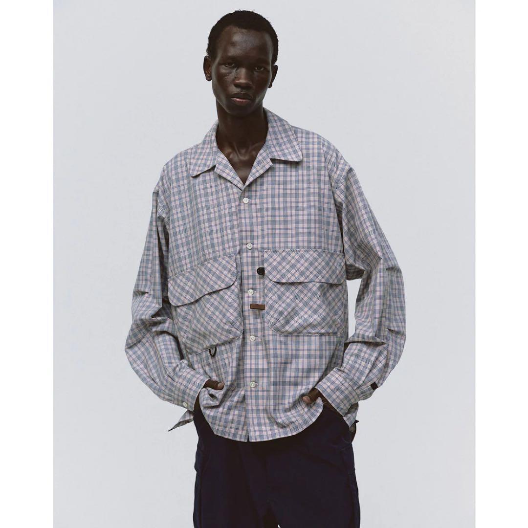 DAIWA PIER39 TECH Open COLLAR SHIRT Mサイズ