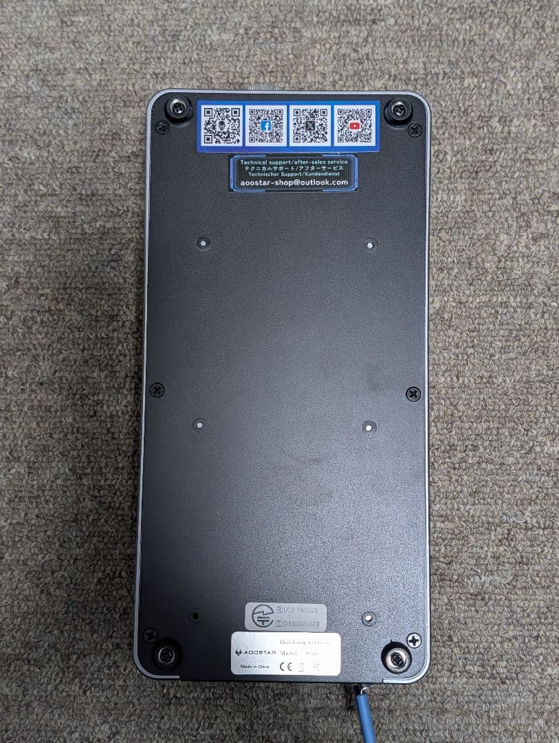 ス*ー様 Y*a様 eGPUドック AOOSTAR AG02 USB4 & OC