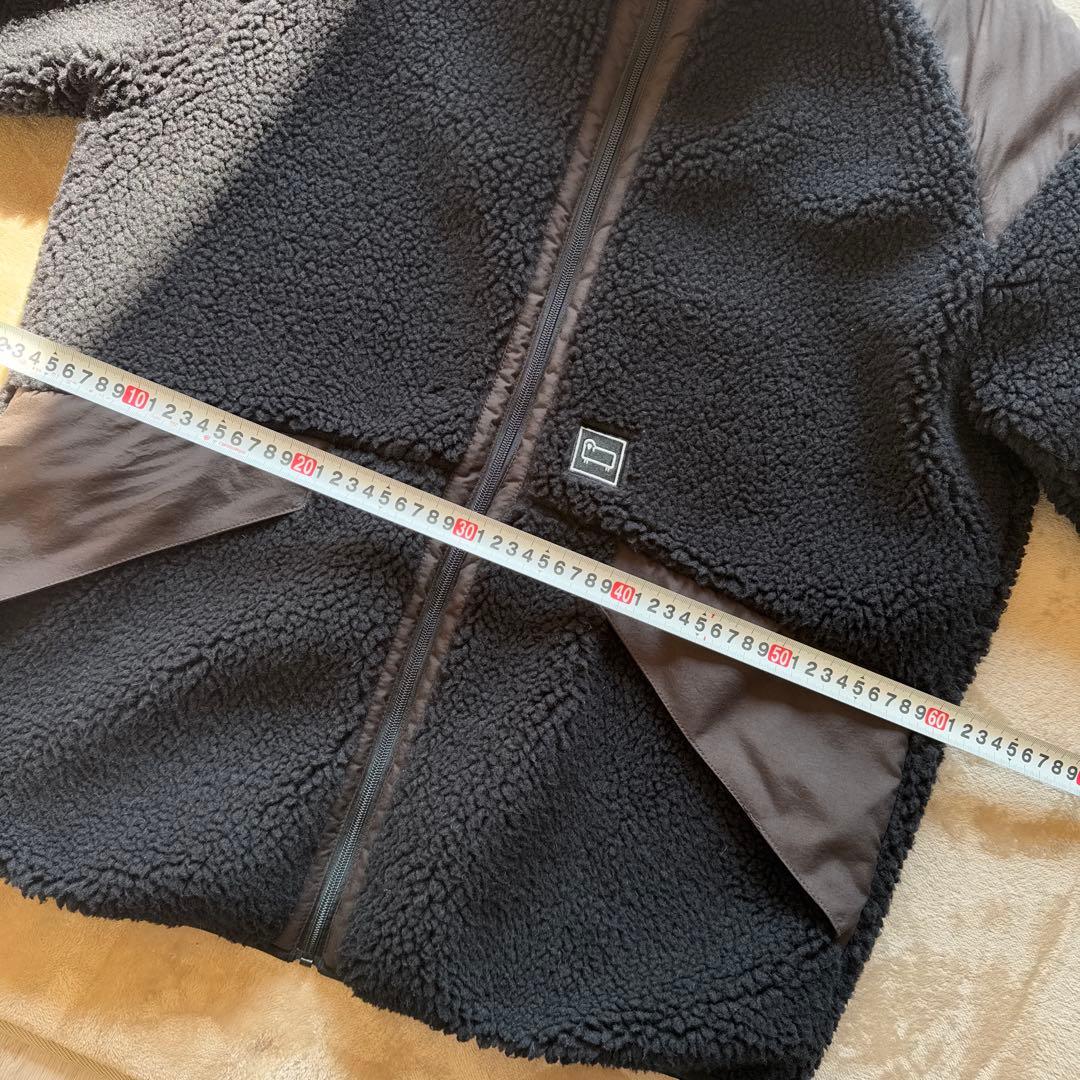 WOOL RICH ダークネイビー フリースジャケットXLサイズ