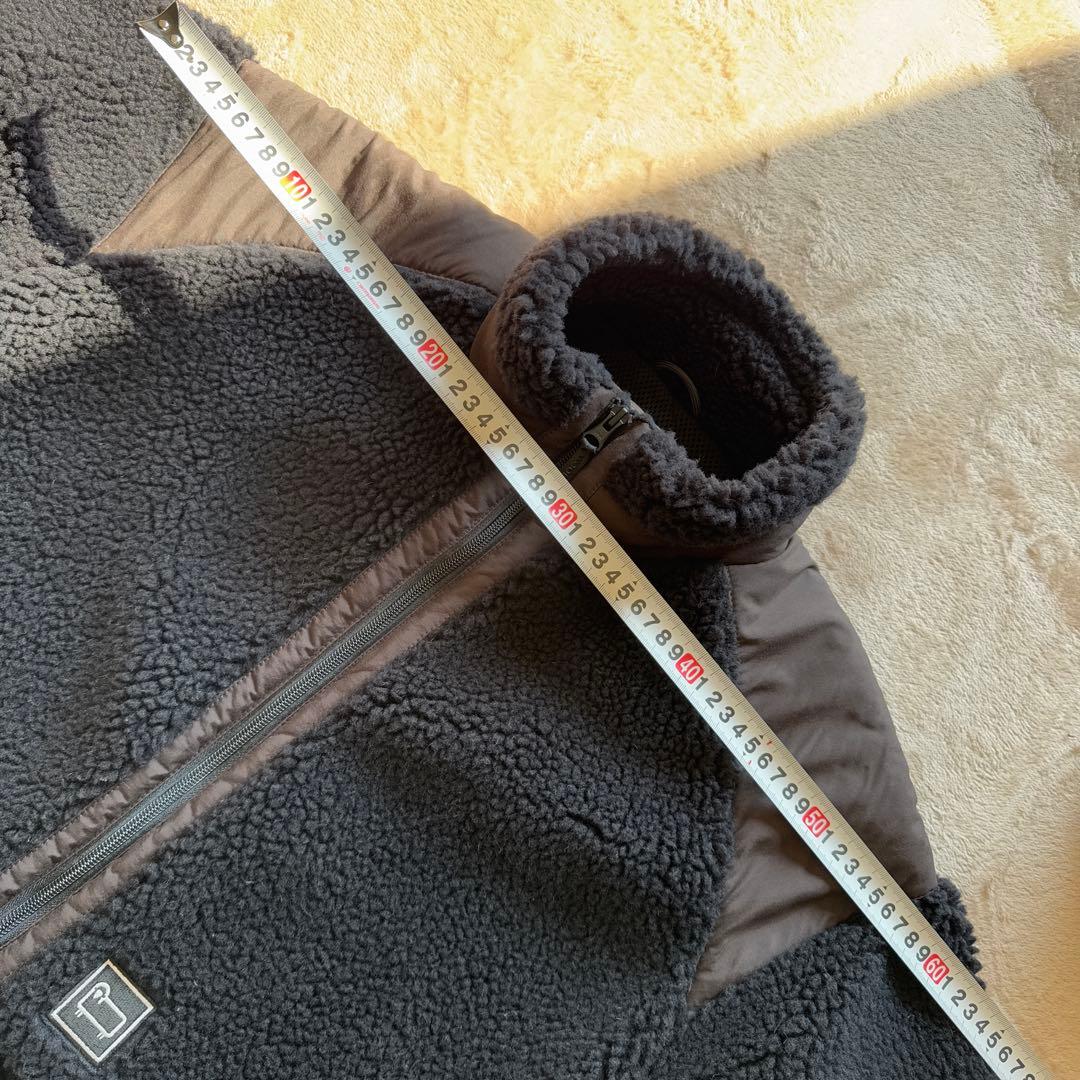 WOOL RICH ダークネイビー フリースジャケットXLサイズ