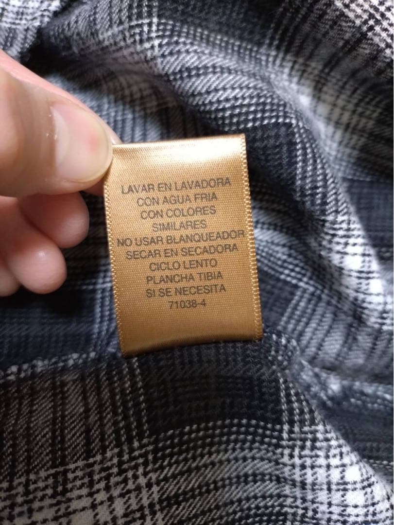 St. John's Bay オンブレ シャドー ネルシャツ Lセット売り