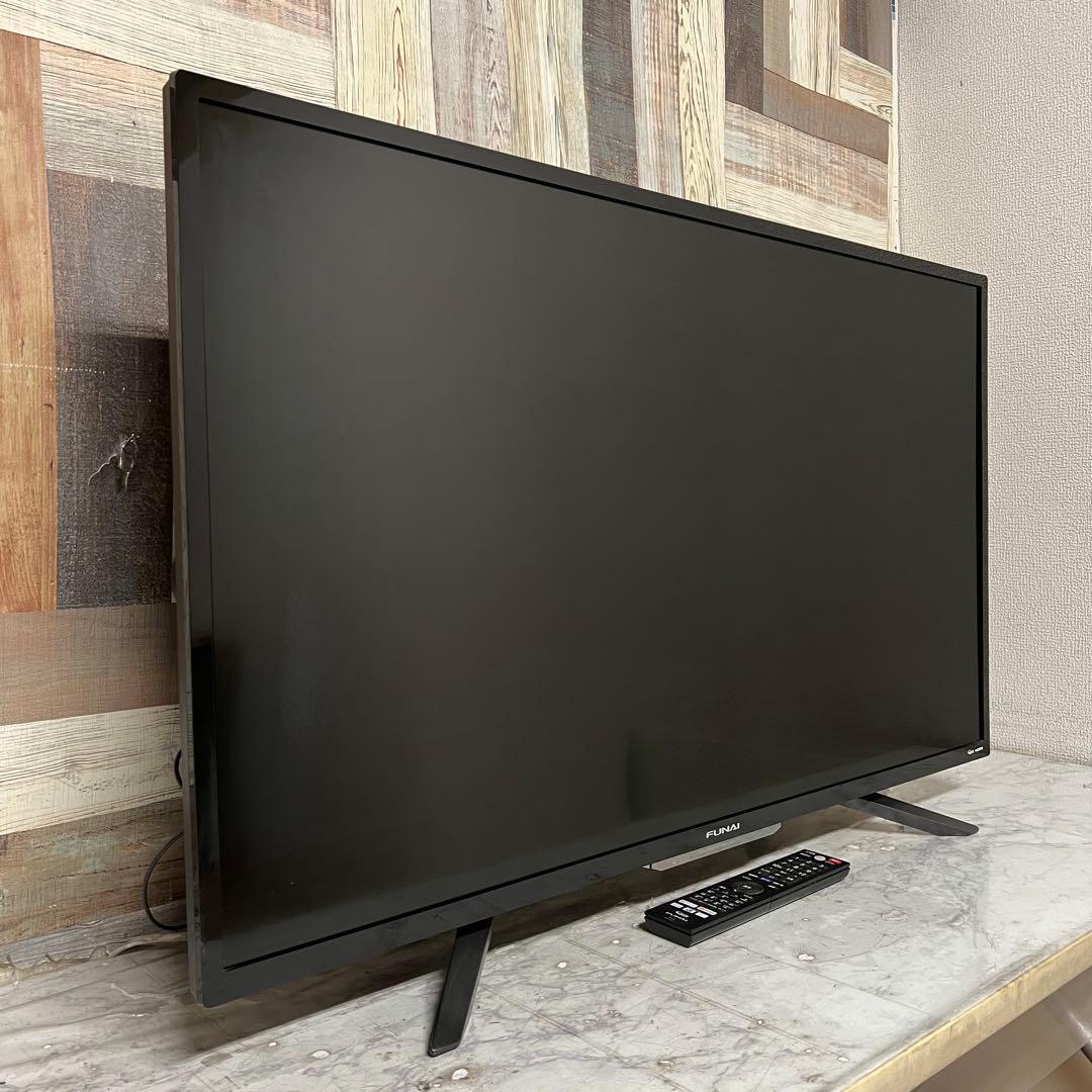 全国送料込❣️FUNAI43型4K録画機能内蔵テレビ 。ネットアプリ多数視聴可能