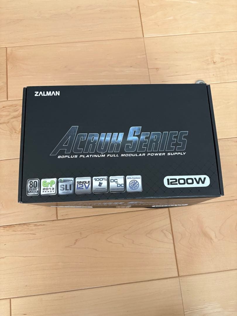電源ユニット ZALMAN ACRUX 1200W80PLUS Platinum ZM1200